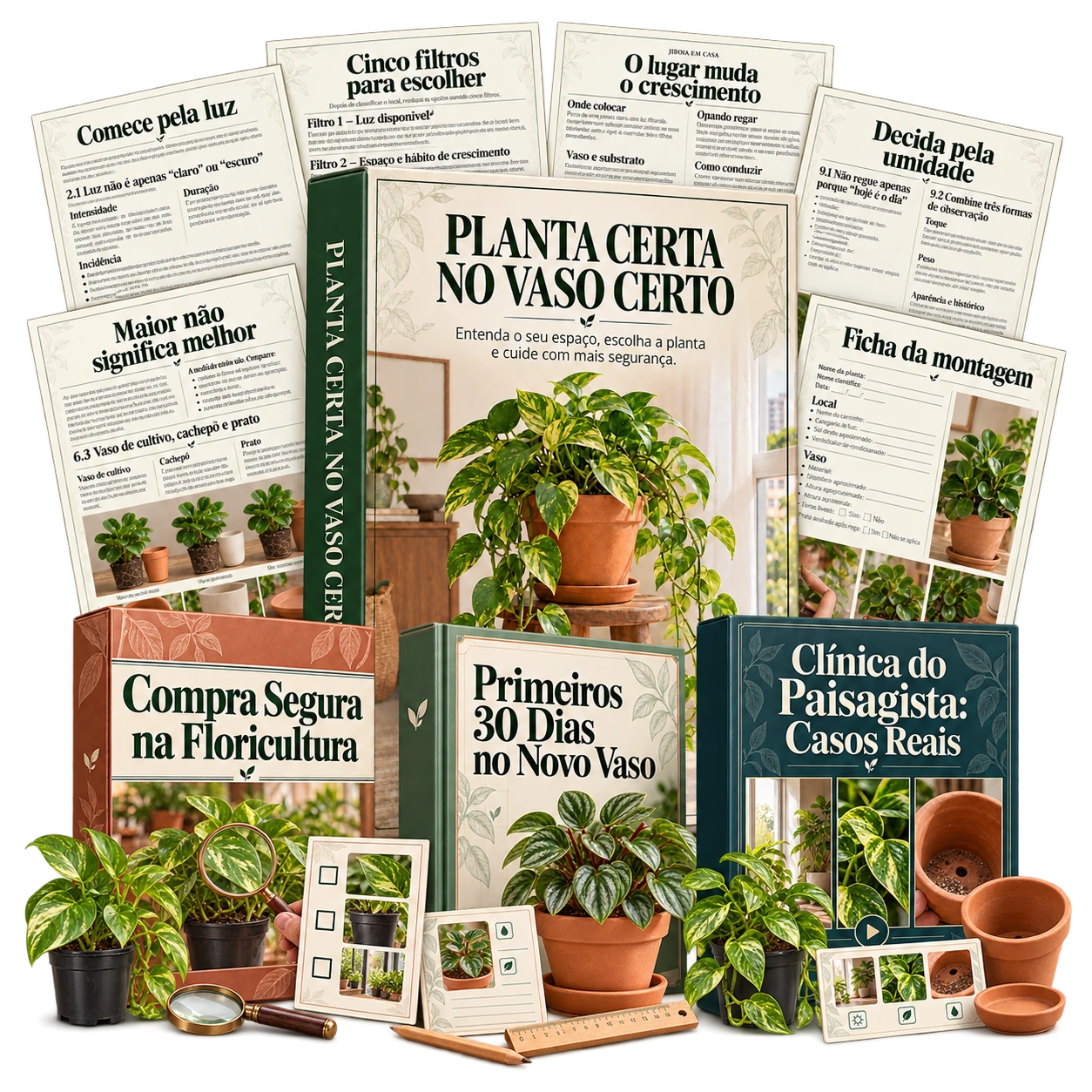 Planta Certa no Vaso Certo — guia digital